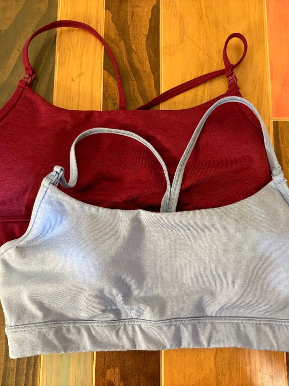 Two Old Navy Barely Used Maternity CloudComfy Sports Bra Old Navy, Size M